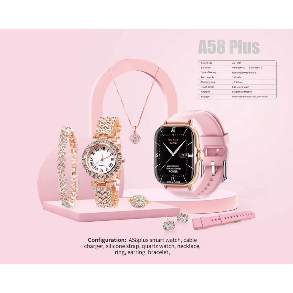 A58 Smart Watch 5 in 1